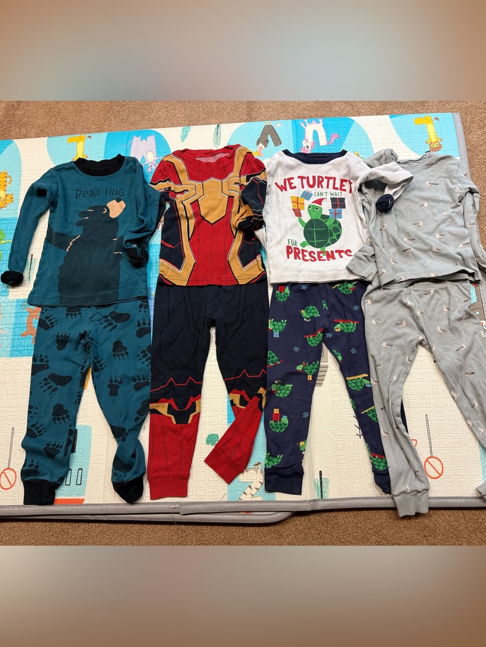 Bundle of boy pajama sets - Toddler 3T